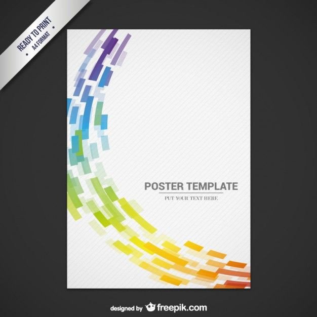 Free Download Flyers Template Abstract Flyer Template Free Vector Graphics
