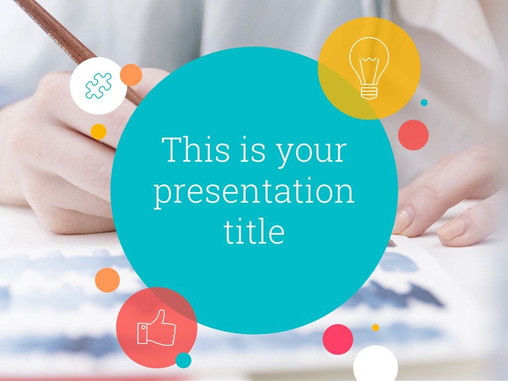 Free Downloads Powerpoint Templates Free Playful Powerpoint Template or Google Slides theme