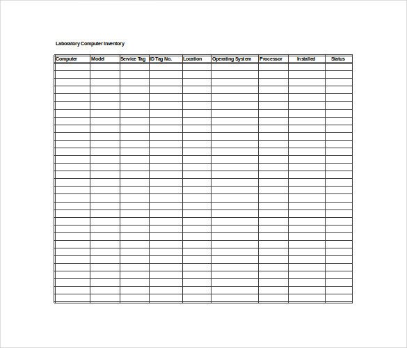 Free Excel Inventory Template Inventory Spreadsheet Template 5 Free Word Excel