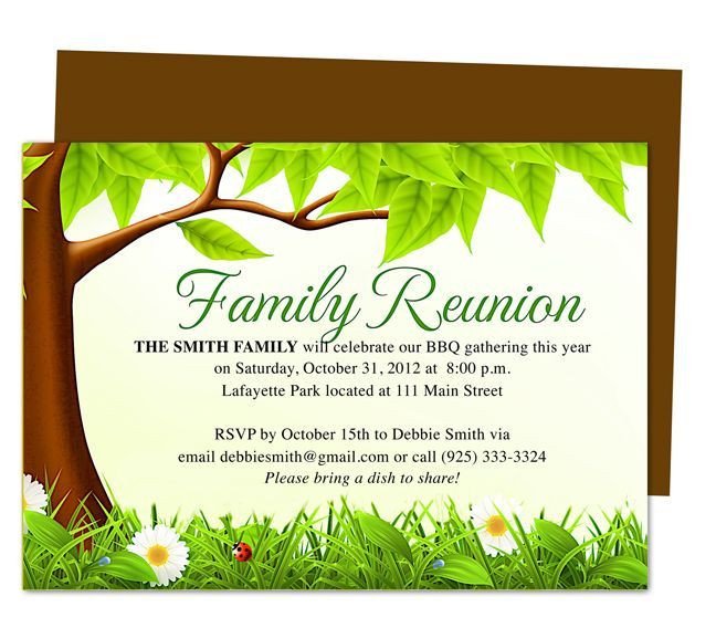 Free Family Reunion Templates Family Tree Reunion Party Invitations Templates Free Family Reunion Templates Family Tree Reunion Party Invitations Templates