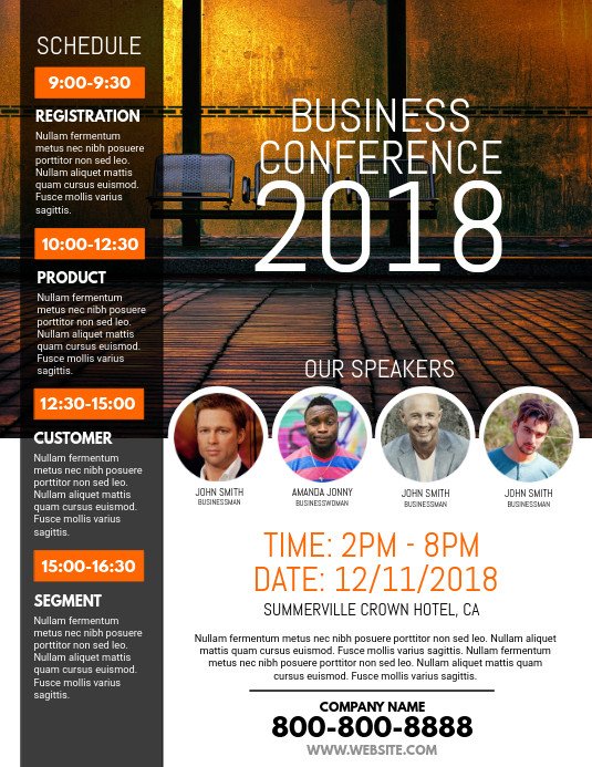 Free Flyers Designs Templates Business Conference Flyer Template Free Flyers Designs Templates Business Conference Flyer Template