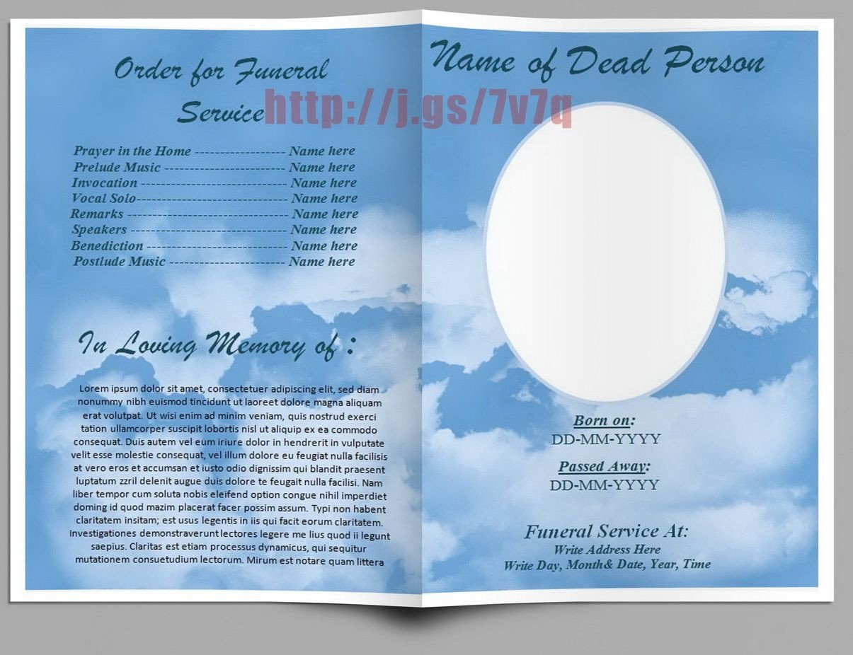 Free Funeral Program Template Word Pin by Sam Bither On Funeral Program Templates for Ms Word