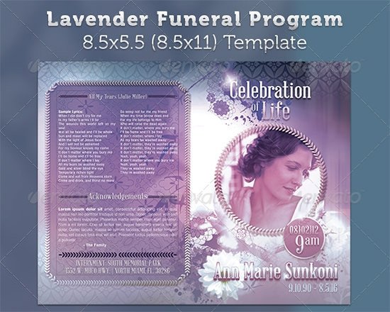Free Funeral Programs Template Download Sample Funeral Program Template 30 Download Free