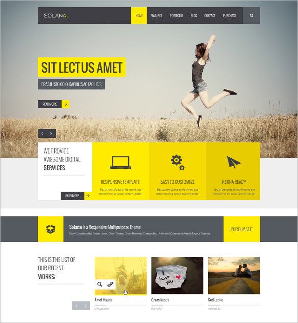 Free Google Sites Templates 27 Google Website themes & Templates