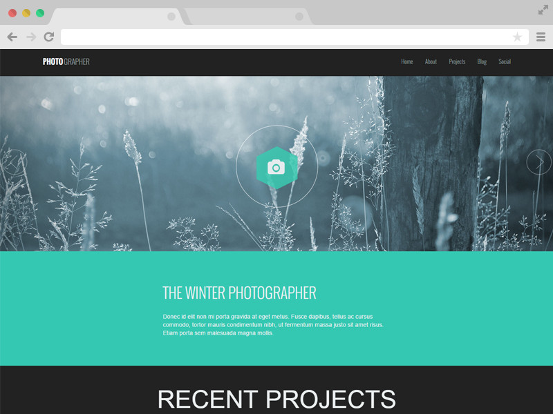 Free Google Sites Templates Responsive E Page Graphy Website Template