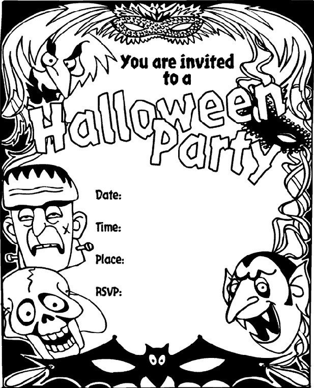 Free Halloween Invitation Templates 16 Awesome Printable Halloween Party Invitations