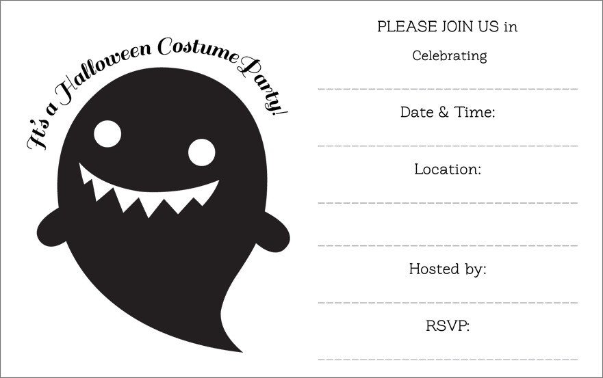 Free Halloween Invitations Templates Printable 16 Awesome Printable Halloween Party Invitations