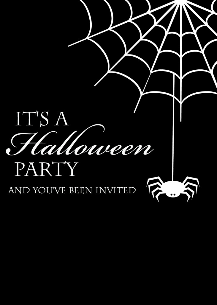 Free Halloween Invite Templates Free Printable Halloween Invitations Crazy Little Projects