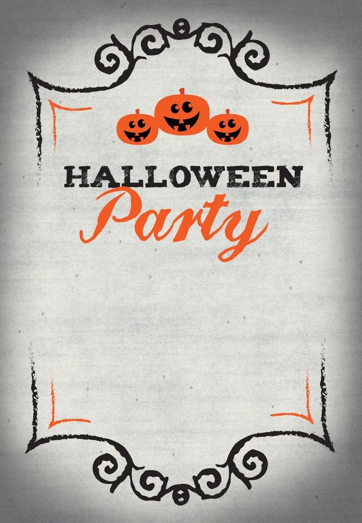 Free Halloween Party Invitation Templates Best 25 Halloween Party Invitations Ideas On Pinterest