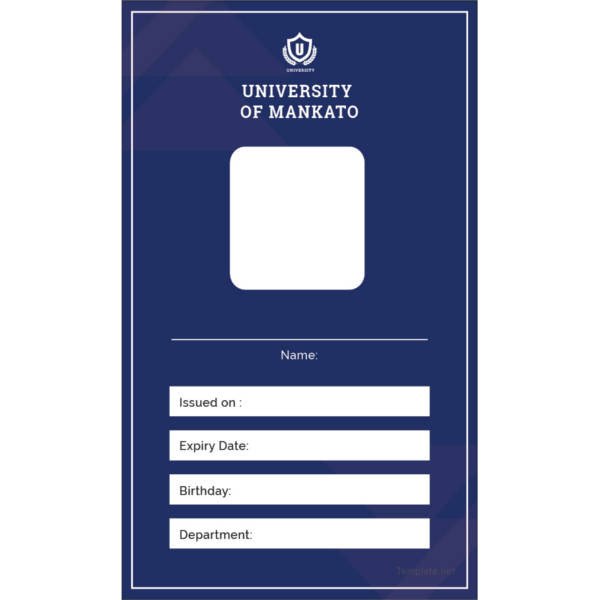 Free Id Badge Template 17 Id Card Templates Free Sample Example format