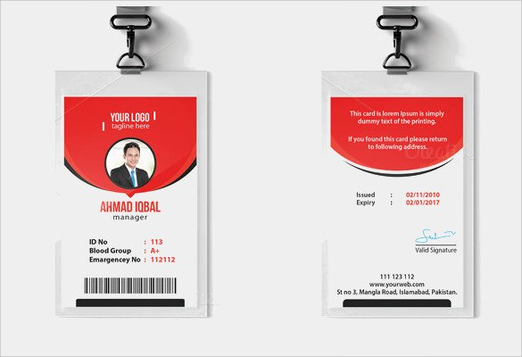 Free Id Card Templates Id Card Template 19 Download In Psd Pdf Word