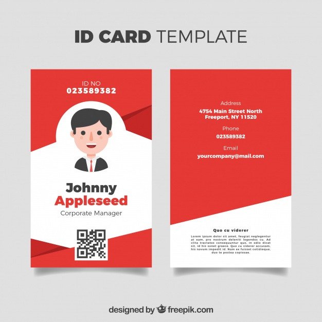 Free Id Card Templates Id Card Template Vector