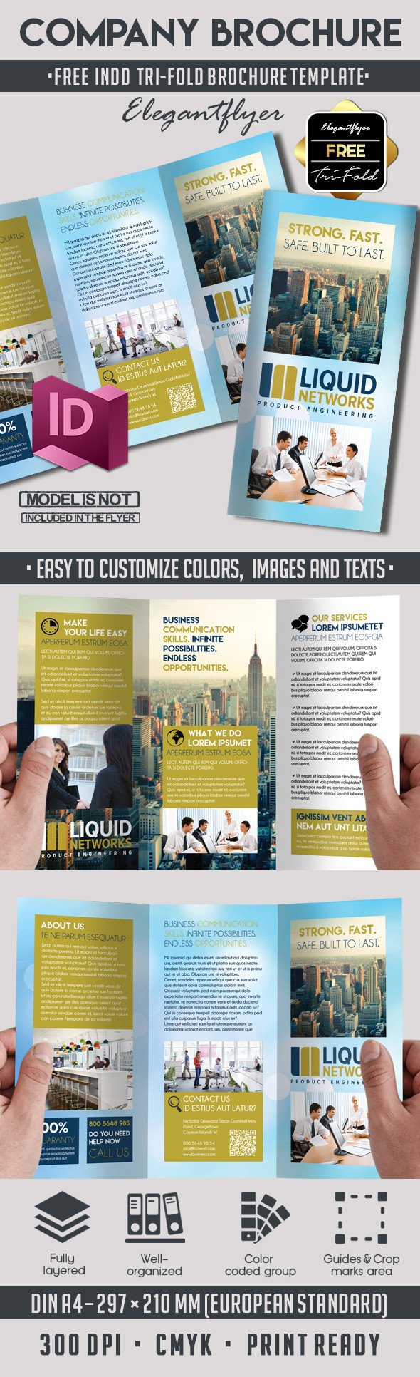 Free Indesign Flyer Templates 5 Powerful Free Adobe Indesign Brochures Templates – by