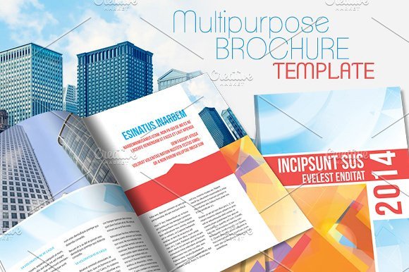 Free Indesign Flyer Templates Indesign Brochure Template V2 Brochure Templates