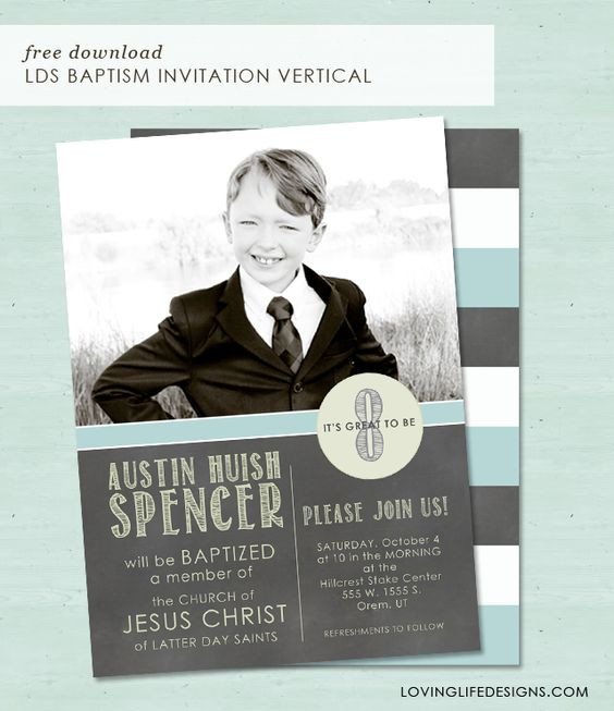 Free Lds Baptism Invitation Template Popular Lds and Graphics On Pinterest