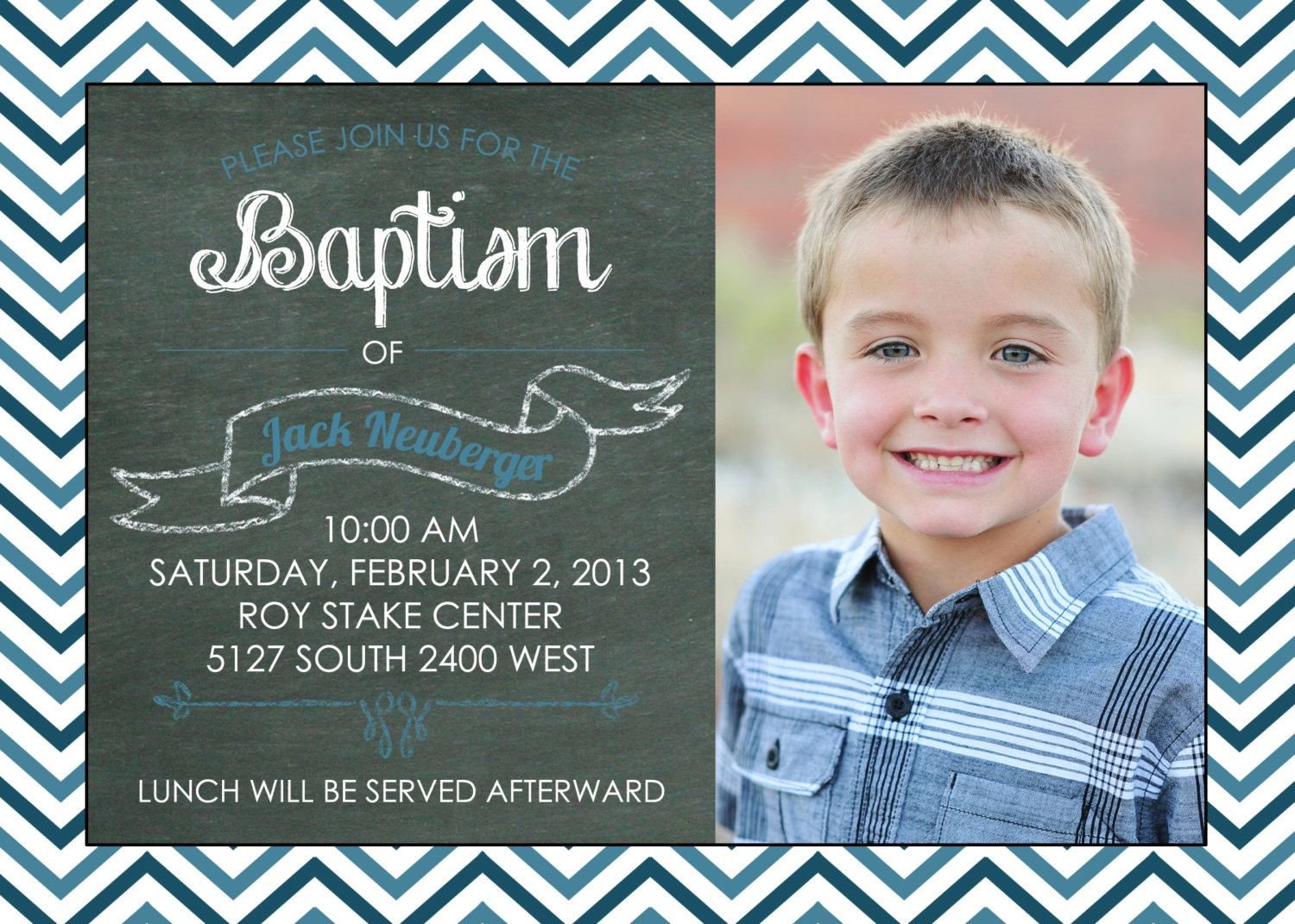 30 Free Lds Baptism Invitation Template