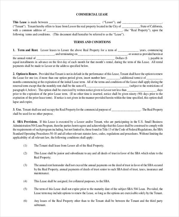 Free Lease Agreement Template Download Rental Lease Agreement Template 20 Free Word Pdf