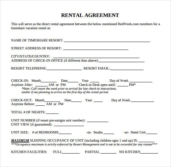 Free Lease Agreement Template Download Standard Rental Agreement 7 Download Free Documents In