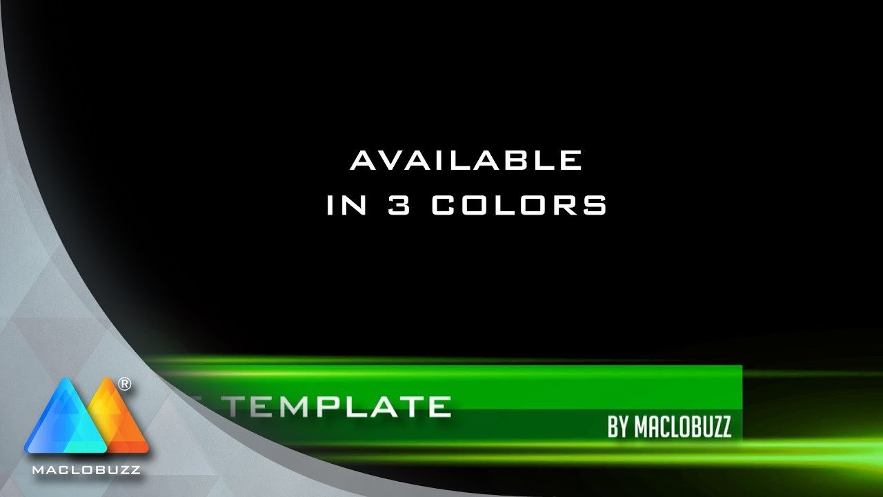 Free Lower Thirds Templates Stripes Lower Third Free Template sony Vegas Pro 11