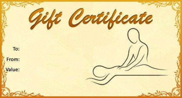 Free Massage Gift Certificate Template 21 Free Gift Certificates Psd Ai Word Vector Eps