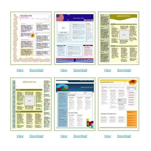 Free Microsoft Word Templates Free Church Newsletter Templates for Microsoft Word