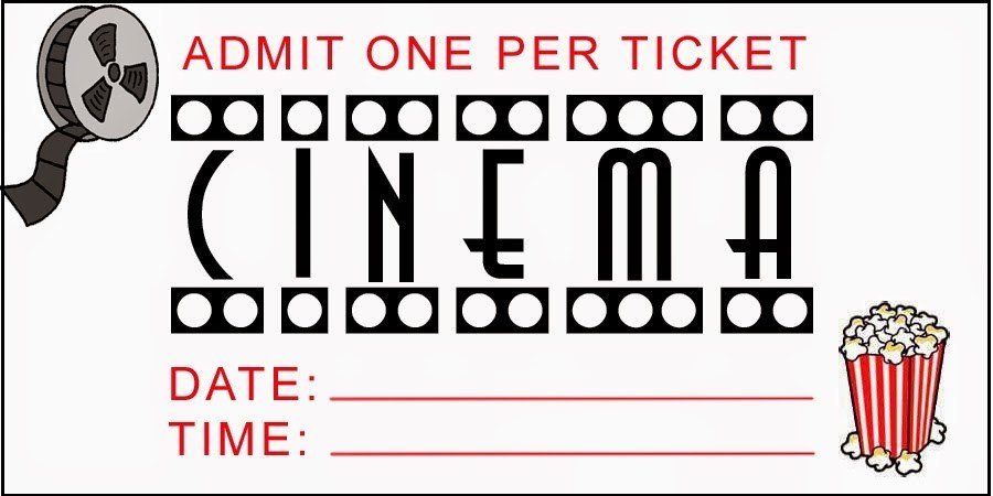 Free Movie Ticket Template Printable Movie Tickets Free Download the Best Home