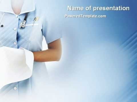 Free Nursing Powerpoint Templates Nurse Powerpoint Template by Poweredtemplate