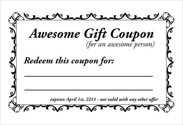 Free Online Coupon Maker Template 28 Homemade Coupon Templates – Free Sample Example