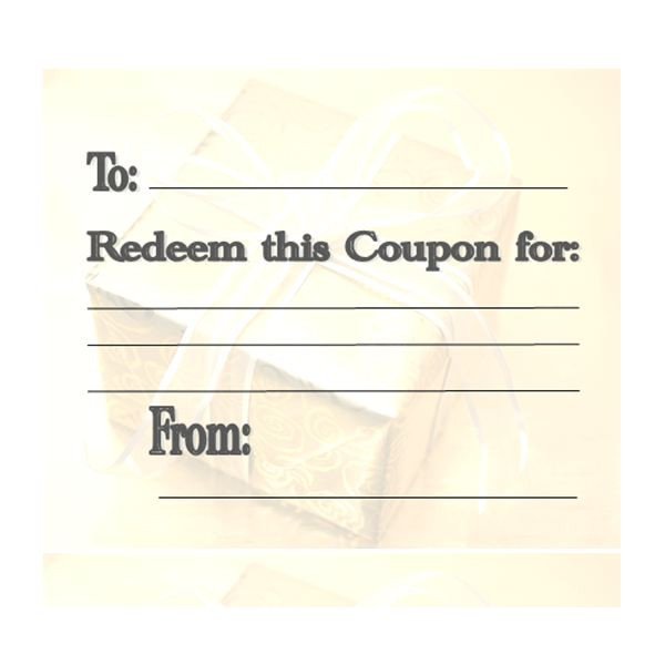 Free Online Coupon Maker Template Make Your Own Customizable Coupon Book Free Printables