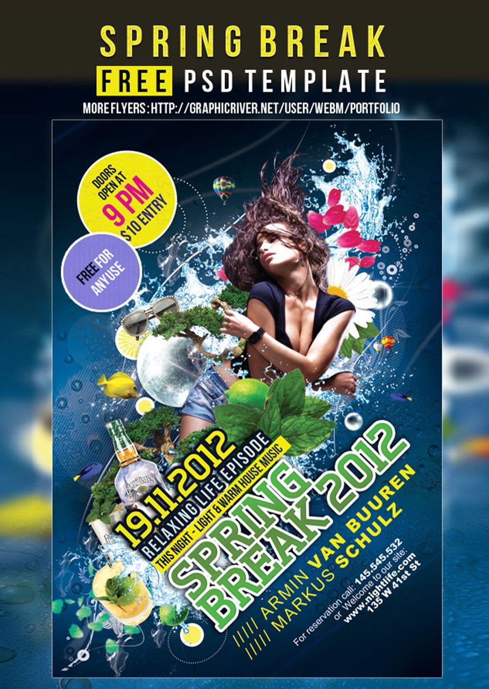Free Party Flyer Templates 60 Best Free Flyer Templates Psd