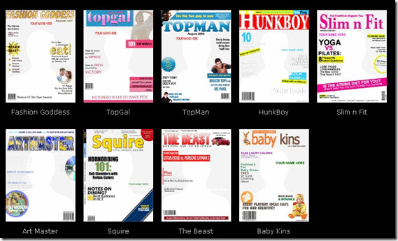 Free Personalized Magazine Covers Templates Create Your Own Custom Magazine Covers with Coverdude