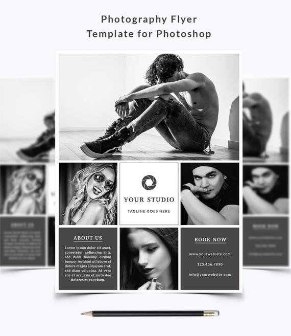 Free Photography Flyer Templates Graphy Flyer Template 011 for Shop 8 5 X 11