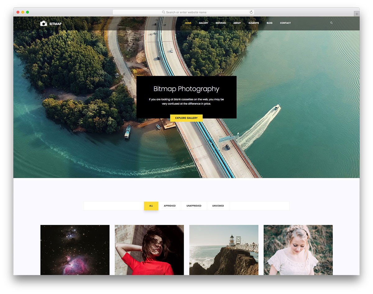 Free Photography Website Templates 30 Best Free Graphy Website Templates for