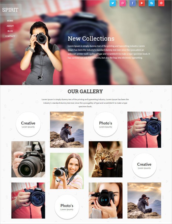 Free Photography Website Templates 38 Free &amp; Premium Graphy Website themes &amp; Templates