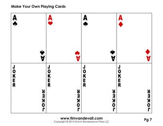 Free Playing Card Template Blank Playing Card Template