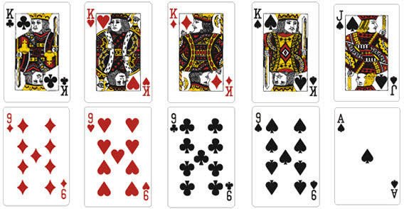 Free Playing Card Template Playing Card Vector Template
