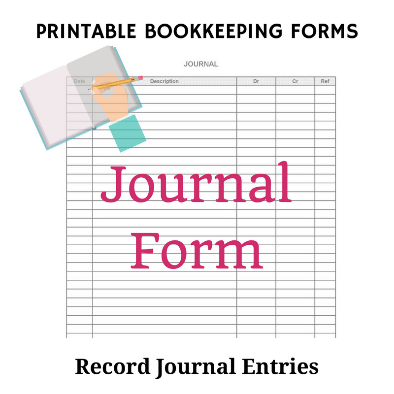 Free Printable Accounting forms Free Bookkeeping forms and Accounting Templates