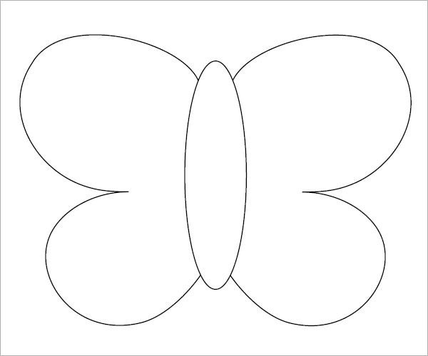 Free Printable butterfly Template 10 butterfly Samples Pdf