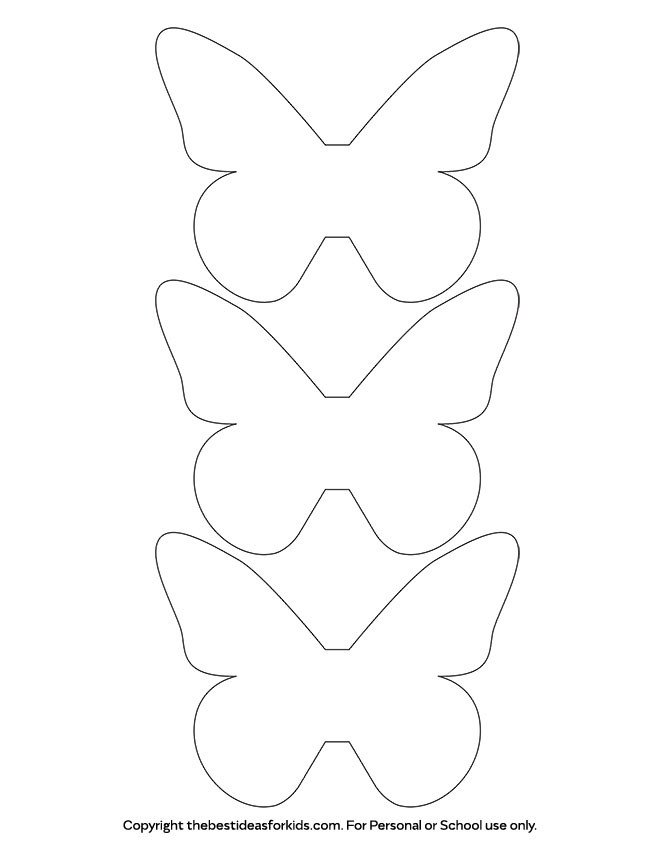 Free Printable butterfly Template butterfly Template the Best Ideas for Kids