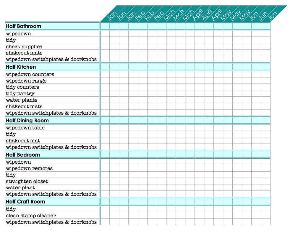 Free Printable Chore Chart Templates Bravica Sample Template Collections