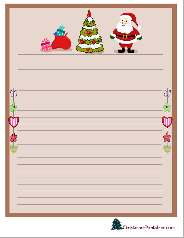 Free Printable Christmas Stationery 4 Best Of Printable Stationary Paper Water Pink