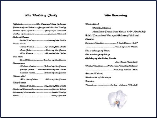 Free Printable Church Program Templates 8 Best Of Free Printable Church Program Design