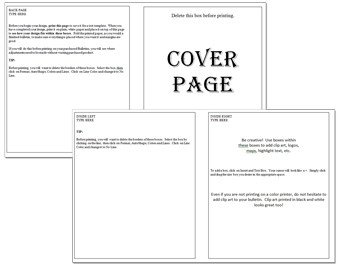 Free Printable Church Program Templates Church Bulletins Bulletin Printing Template