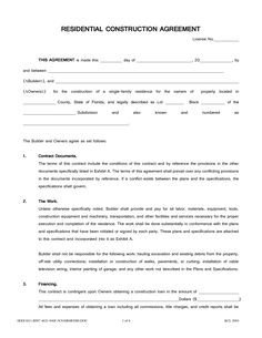 Free Printable Construction Contracts Printable Blank Bid Proposal forms