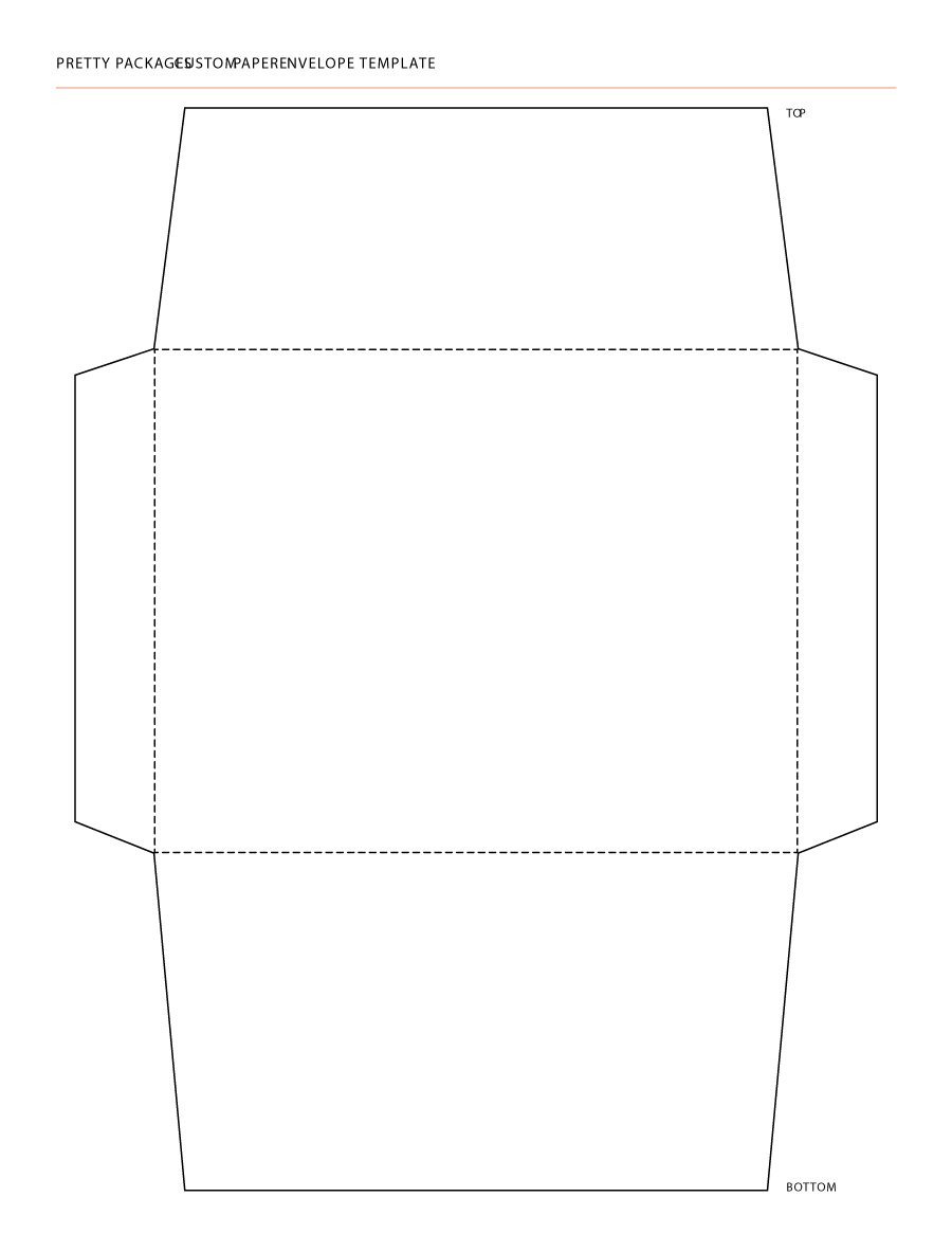 Free Printable Envelope Templates 40 Free Envelope Templates Word Pdf Template Lab