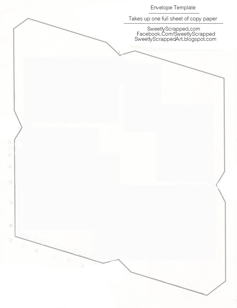 Free Printable Envelope Templates Sweetly Scrapped Free Printable Envelopes
