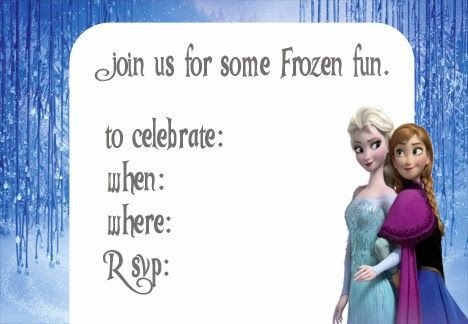 Free Printable Frozen Invites 17 Best Images About Raya S 5th Birthday Tea Party On