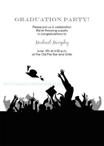 Free Printable Graduation Announcements Free Printable Graduation Invitations Templates