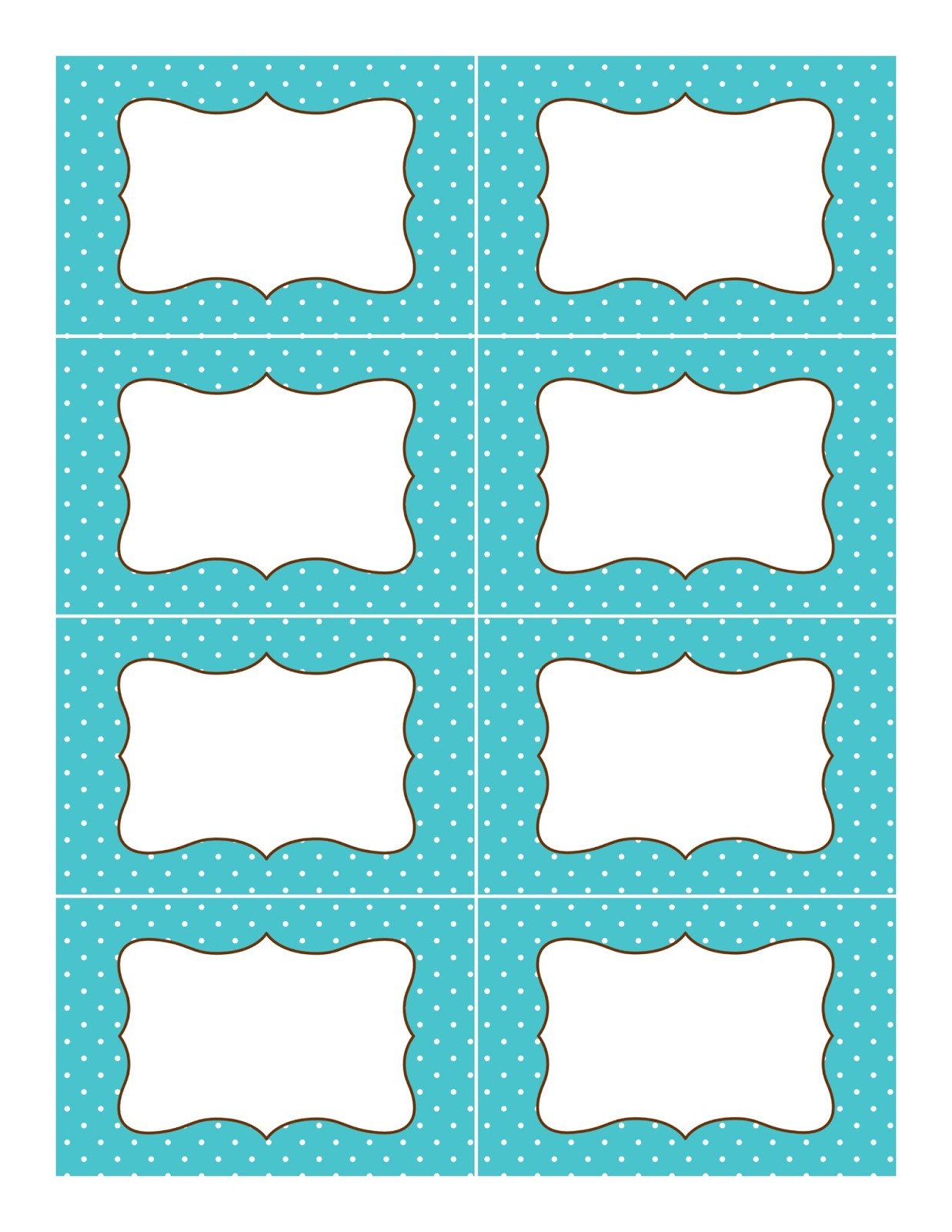 Free Printable Label Template 1000 Ideas About Polka Dot Labels On Pinterest