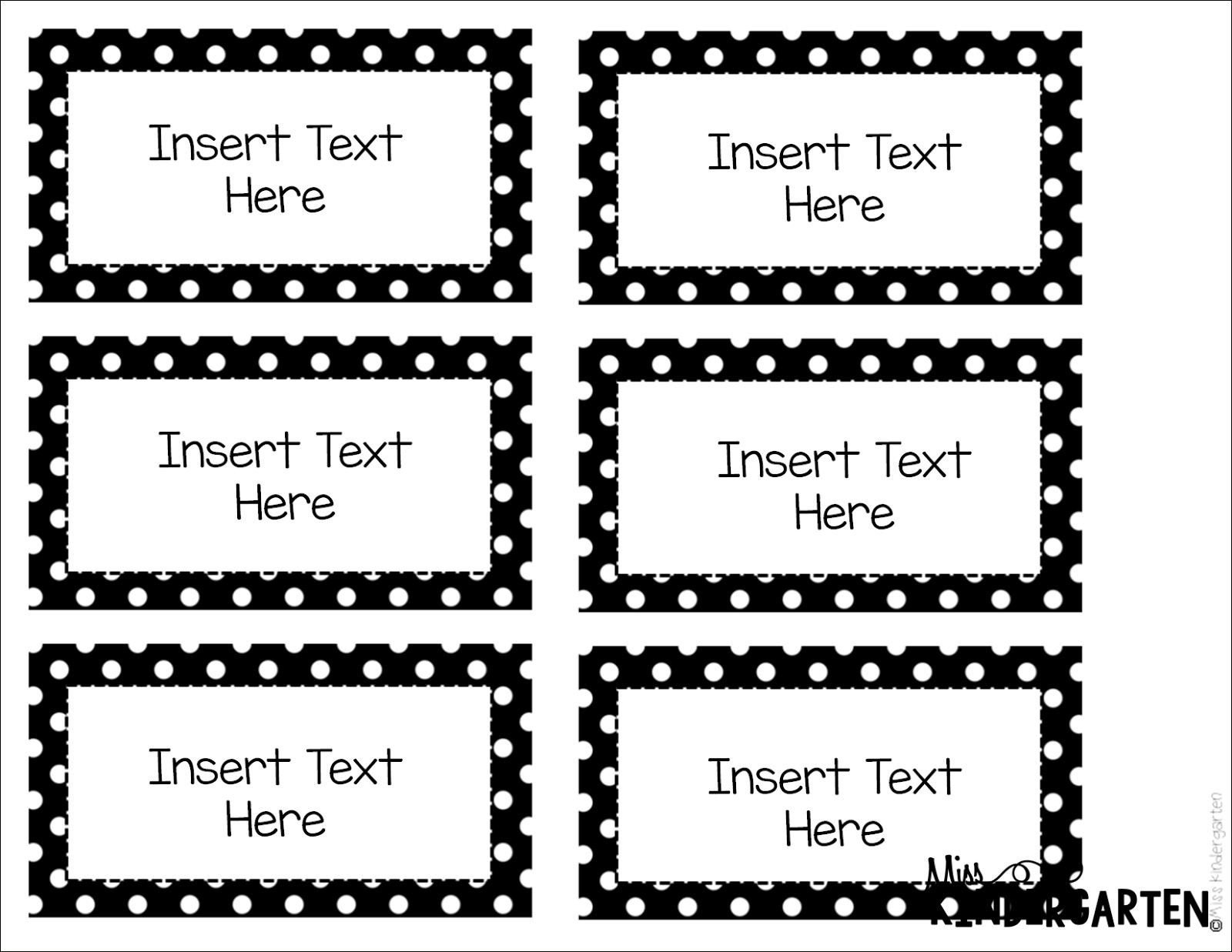 Free Printable Labels Template Free Editable Label Templates